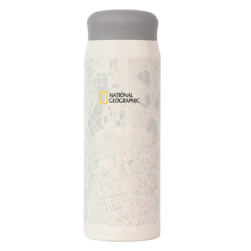 릴팡 내셔널지오그래픽 익스페디션 이중 스텐텀블러, 어반크림, 450ml, 1개
