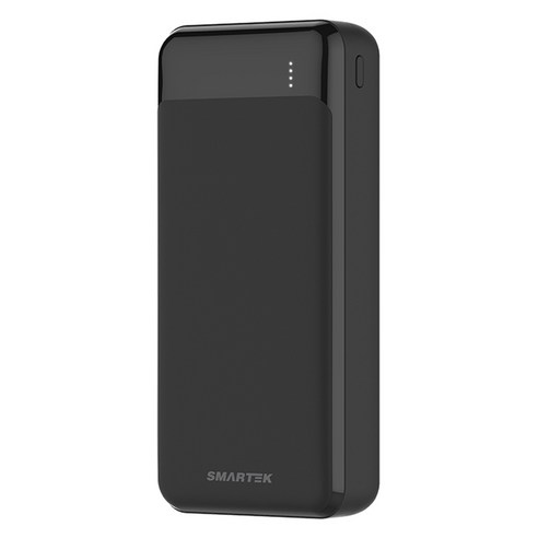 스마텍 3포트 보조배터리 20000mAh, 블랙, ST-CPB2