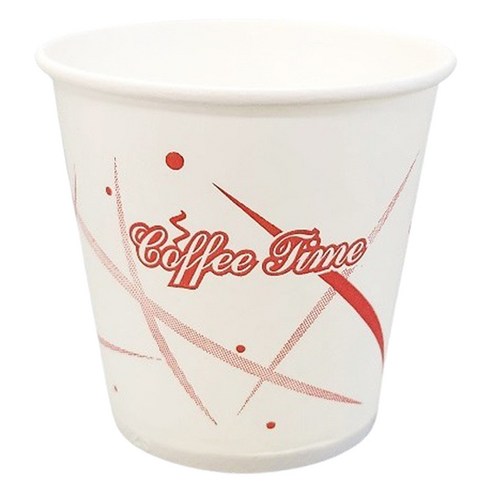 생활을그리다 인쇄 커피타임 종이컵 185ml, 10개, 50개입