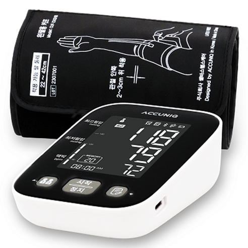 삶의 건강 지킴이, 아큐닉 셀바스헬스케어 자동 전자 혈압계 아큐닉혈압계