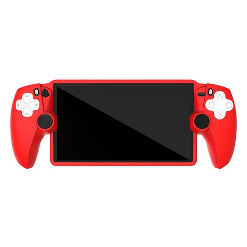 호후 PS5 포탈 포실이 실리콘 커버 스킨 케이스, 레드, 1개