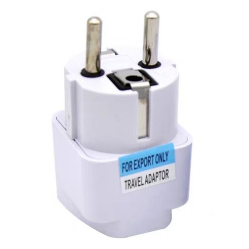 마이크로텍 돼지코 호환 가전용 멀티변환 어댑터 110V 220V, 1개