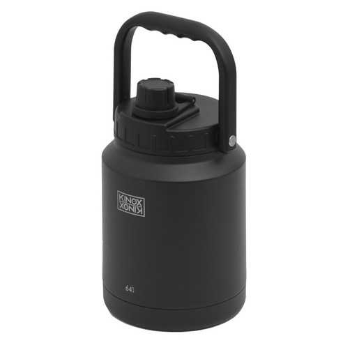 키녹스 물통 워터저그, 블랙, 1개, 1.9L