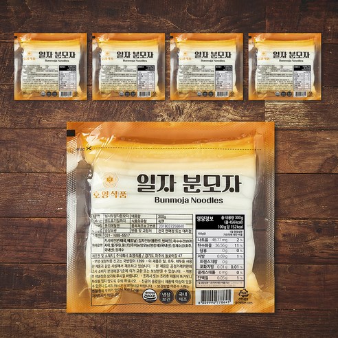 호영 일자 분모자, 300g, 5개