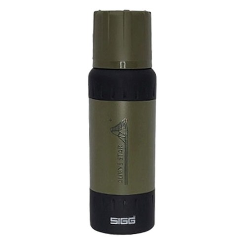 지그 알파인 스타 보온 보냉병, 1개, 로스티드 그린, 500ml