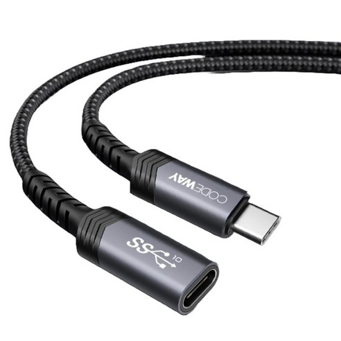 코드웨이 USB 3.2 C타입 GEN2 연장케이블, 1개, 1.5m