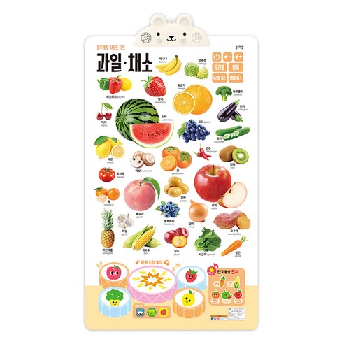 사운드 차트: 과일 채소, 블루래빗