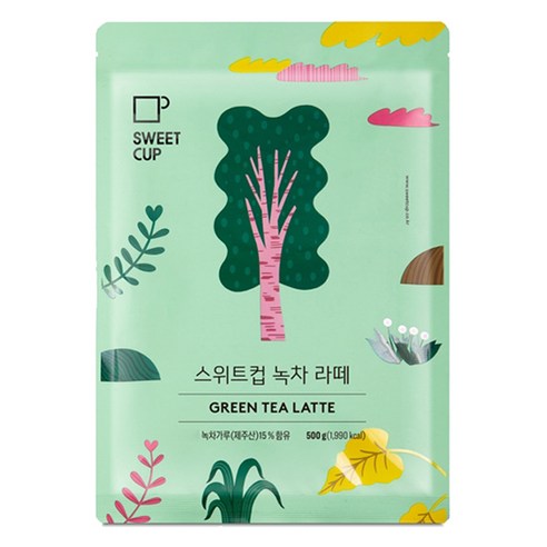 스위트컵 녹차라떼 파우더, 500g, 1개입, 1개