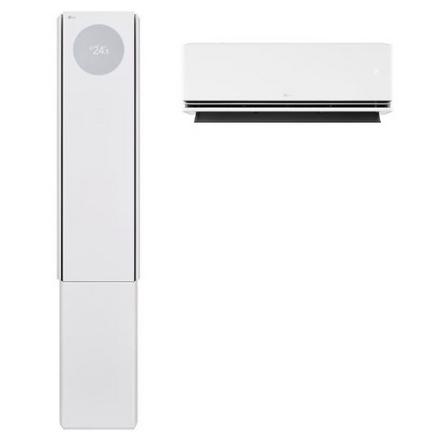 LG전자 인버터 74.5㎡+18.7㎡ 휘센 오브제컬렉션 뷰I 프로 2in1 에어컨 6시리즈 FQ22FV6ES2M 방문설치, 매립배관형