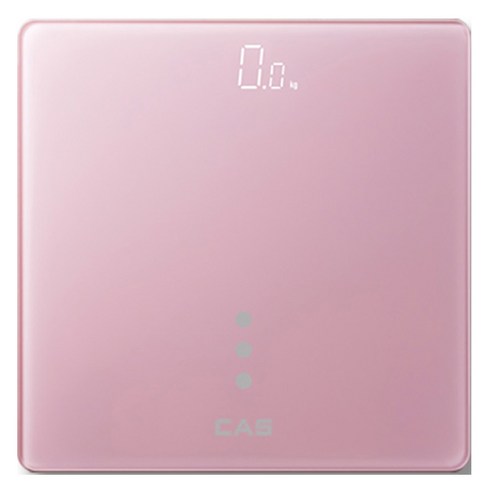 카스 디지털 LED 체중계, H24, pink, 1개