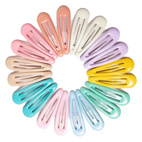 걸핀스 컬러풀 포인트 똑딱핀 10종 x 2p 세트 1552