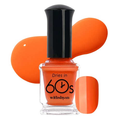 위드샨 60초 매니큐어, M161 펀치만다린, 9ml, 1개