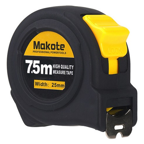 스모글 정밀 고정 자동 줄자, 1개, 7.5m