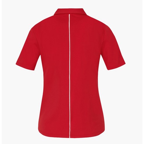 스타일과 편안함을 겸비한 까스텔바작 여성용 등판 파이핑 폴로 티셔츠로 일상을 특별하게!