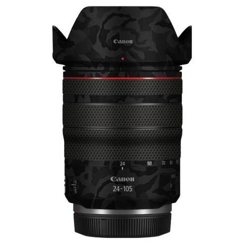 코엠스킨 캐논 RF 24-105 F4 L IS USM 렌즈 보호 필름, 1개, 쉐도우 블랙