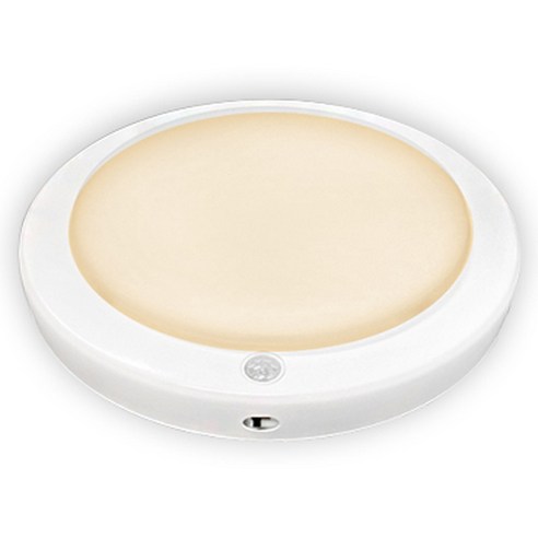 LED 스마트 원형 센서등 15W, 화이트 + 전구색, 1개