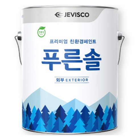 제비스코 푸른솔 프로 외부, 1개, 3.8L, 백색