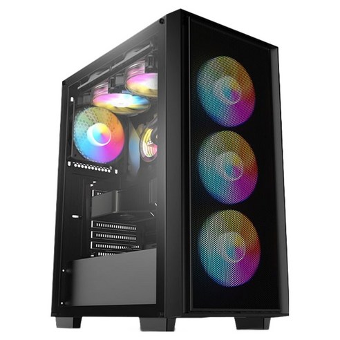 LIZZ 2025 게임용 조립PC 라이젠5 라이젠 5000 시리즈, 블랙, 8GB, 1TB, Free DOS, LIZZ STANDARD PC