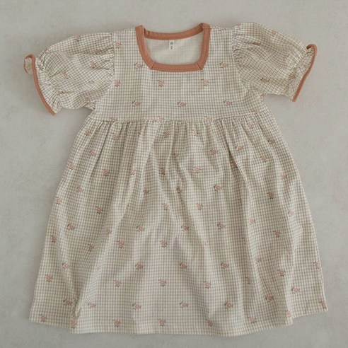 피카부 여아용 베리 원피스