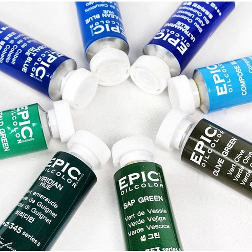 캔버스에 펼쳐지는 무한한 가능성, 쉴드 에픽 유화물감