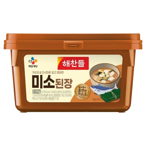 해찬들 미소된장, 2.3kg, 1개