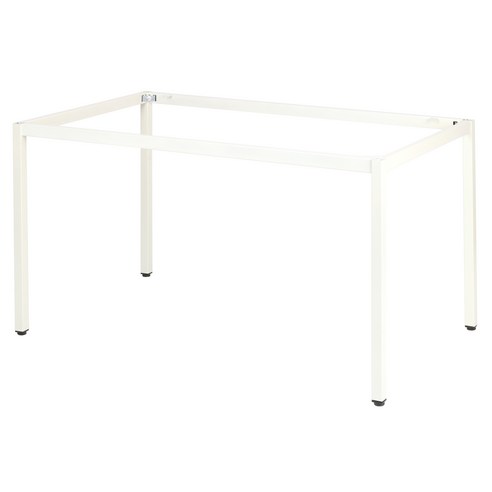 도리퍼니처 30각 철제 프레임 120 x 75 x 68 cm, 화이트