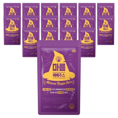 다신 마름 빼빼주스, 17개, 100ml