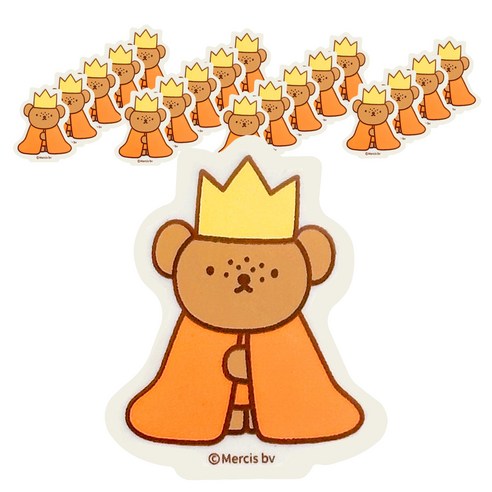 조선문방구 미피 모양 지우개, 곰, 20개