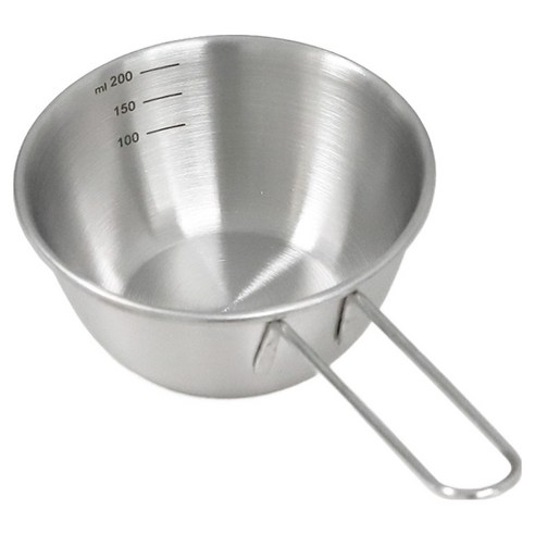 리본제이 304 스텐 롱핸들 미니 계량컵, 1개, 200ml