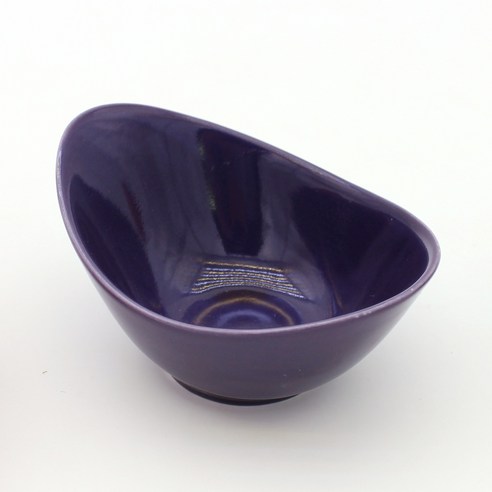 달소금 도자기 피클종지 12 x 8.5 x 6 cm, 퍼플(유광), 1개