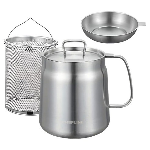 셰프라인 인덕션 304스테인레스 멀티팟 2L, CLHH-KP28, 1개, 12.5cm