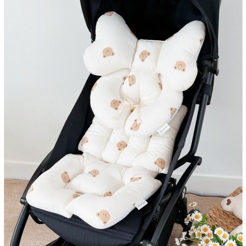 사랑스러운 아기를 위한 포근하고 안전한 돗투돗 유모차 라이너