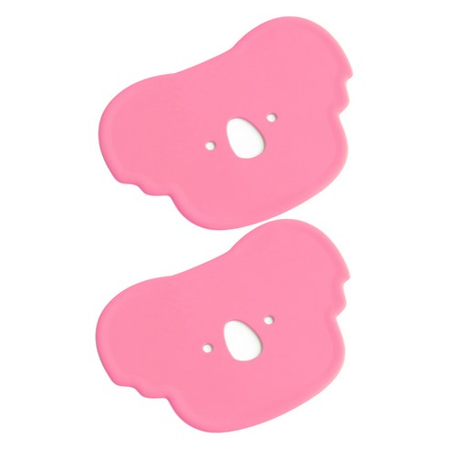 에이드엘 펀칭코알라 실리콘 컵받침, 크림핑크