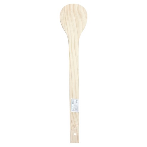 영수산업카멜 업소용 대형 나무 장주걱 원형 60cm, 1개