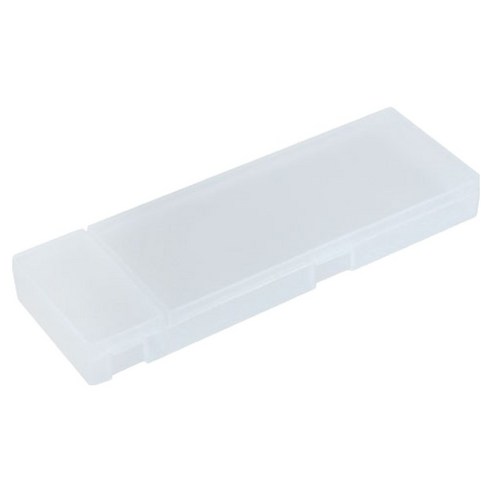 모닝글로리 2단 반투명 필통 커스텀 케이스, 1개