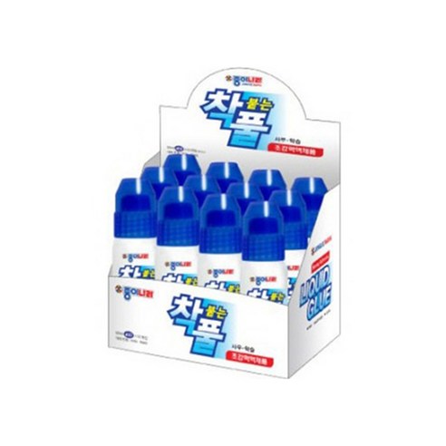 종이나라 착붙는풀 착풀, 50ml, 12개