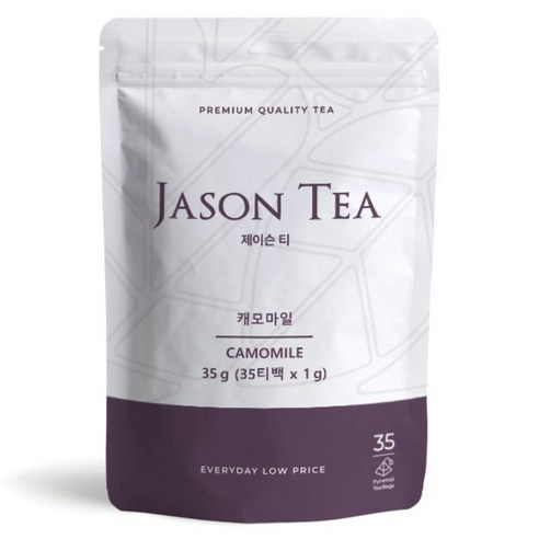 제이슨티 캐모마일 피라미드 티백, 1g, 1개, 35개입