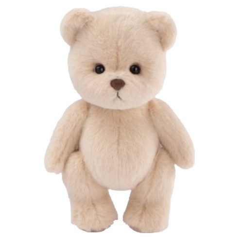 테디테일즈 레나베어 단모 인형 S + 쇼핑백, 밀크티, 1개, 20cm