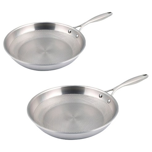 리빙글로리 인덕션 마스터스타 통5중 프라이팬 세트 2개, 1세트, 프라이팬 24cm + 26cm