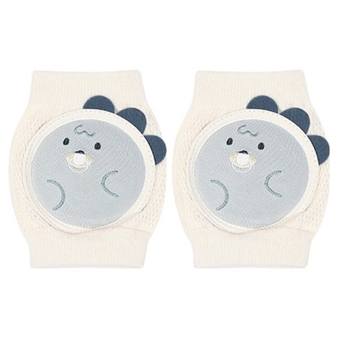 메르베 아동용 무릎 보호대 양쪽착용 세트, 베베 사우르스, 1세트