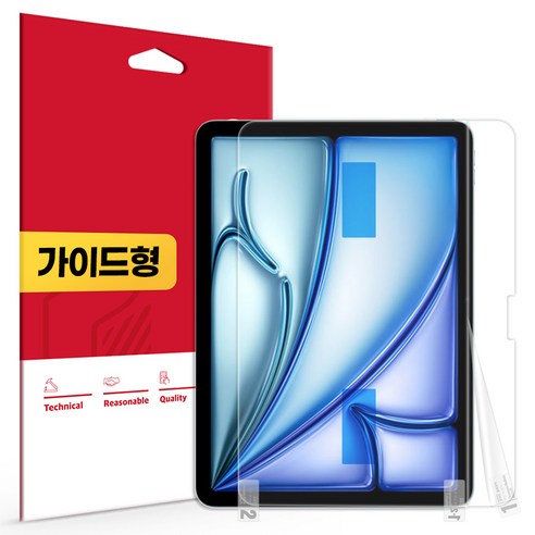 스코코 아이패드에어 11 M3 올레포빅 액정보호필름 세트