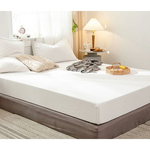 매일 밤 호텔처럼 포근한 잠자리를 선사하는 누비홈 순면 매트리스 커버