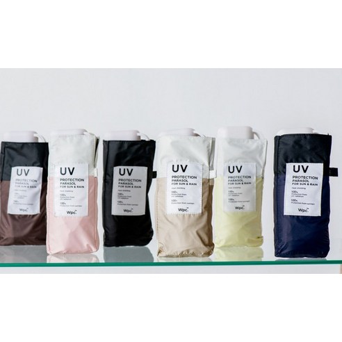 내 손안에 쏙 들어오는 작은 행복, Wpc. 경량 미니 암막 양산!