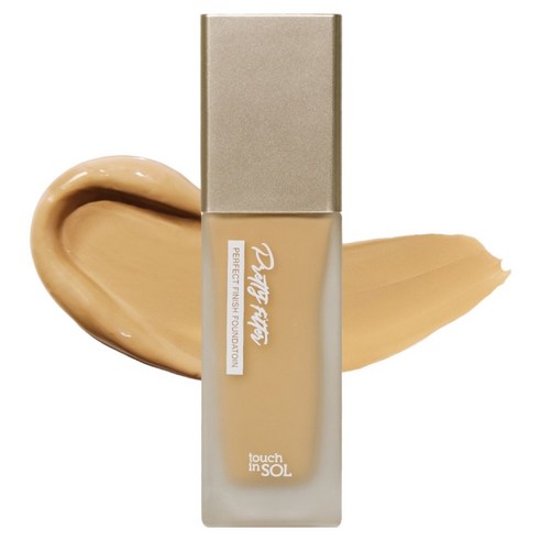 터치인솔 프리티필터 퍼펙트 피니시 파운데이션 35g, 2호 미디엄, 1개