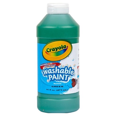 크레욜라 워셔블 페인트 그린, 473ml, 1색