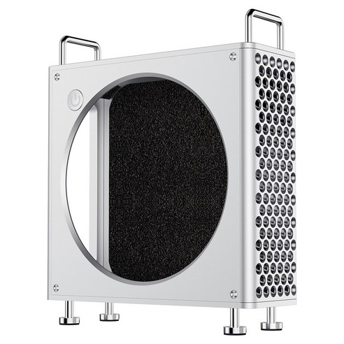 맥 미니, 발열과 소음에서 해방되다: 울란지 알루미늄 케이스 QT01 사용 후기 맥미니케이스