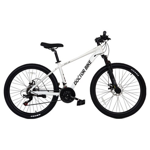 닥터바이크 21단 디스크브레이크 알루미늄프레임 MTB 자전거 FP-26, 1개, 170cm, 화이트