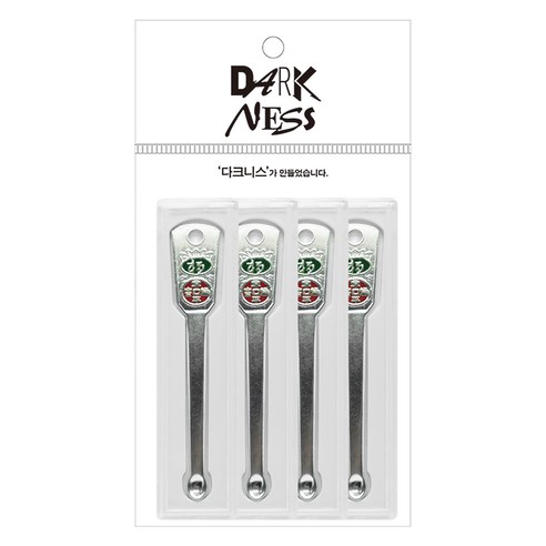 다크니스 은 귀이개, 4개입, 1개