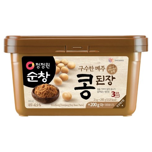 청정원순창 콩된장, 2.2kg, 1개
