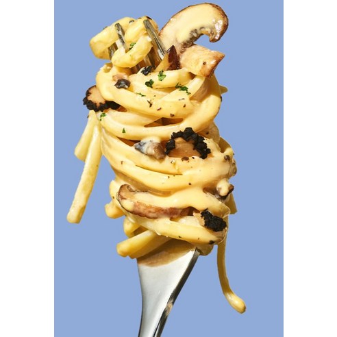 10분 만에 레스토랑 퀄리티, 탱글 머쉬룸 크림파스타로 혼밥을 즐기다!